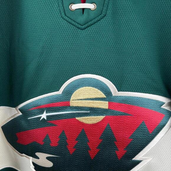 Minnesota Wild Fanatics Breakaway NHL Jersey Men’s 2XL Green Blank 2024 NWT - Picture 2 of 8